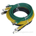 CAT6A LSZH Snagless 차폐 S/FTP 이더넷 패치 케이블